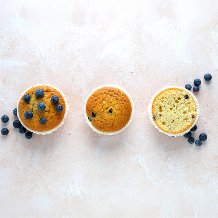 Muffins aux myrtilles (9 pièces)