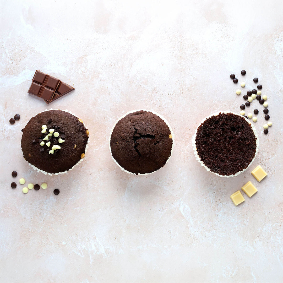 Muffins au chocolat (9 pièces)