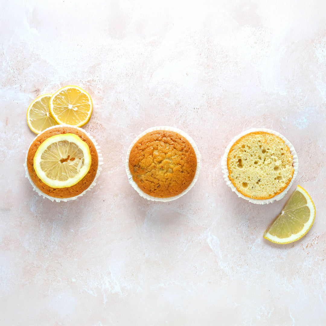Muffins au citron (9 pièces)