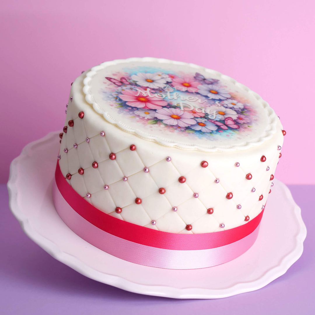 Gâteau Fête des Mères Deluxe fleurs