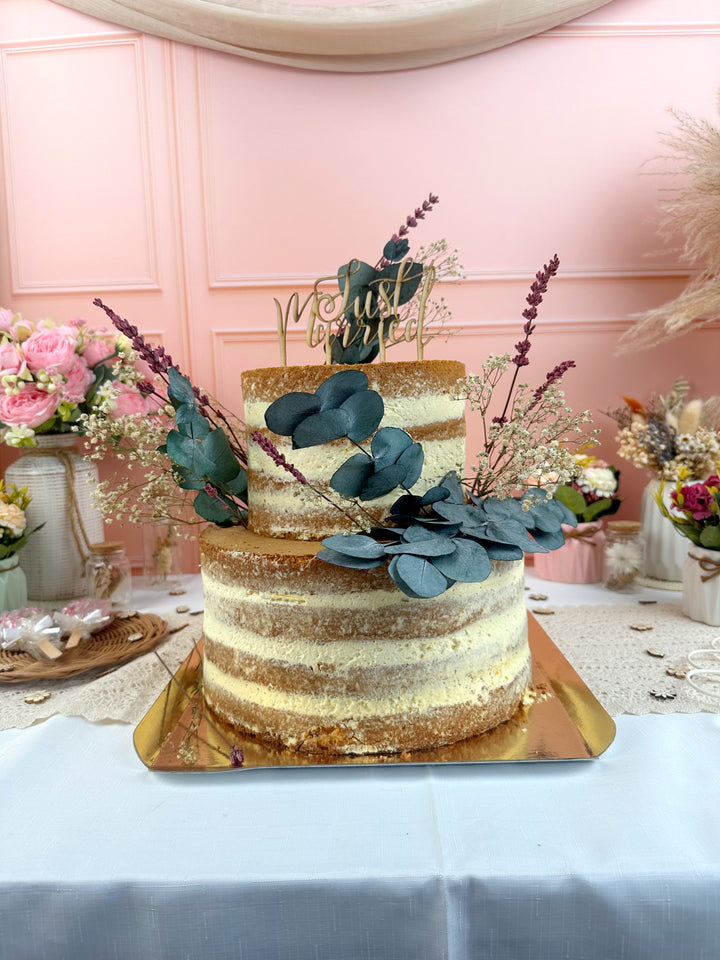 Naked Cake mariage Vanille 