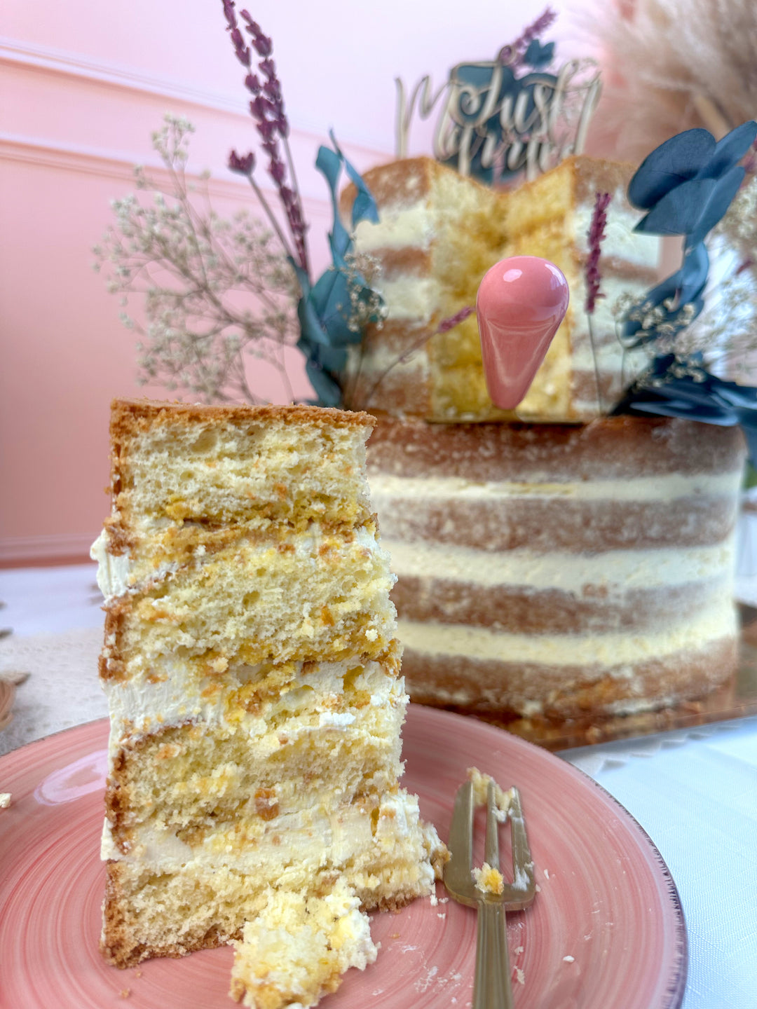 Naked Cake mariage Vanille 