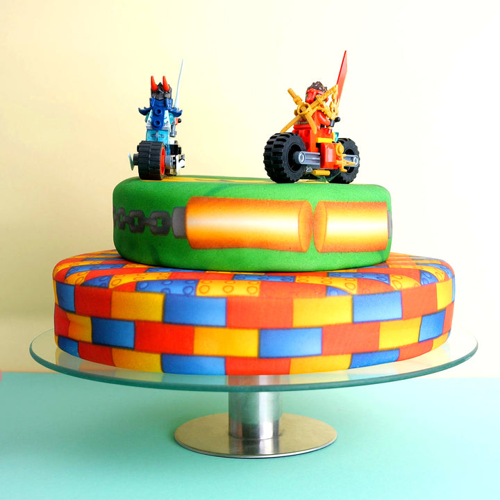 Lego® Ninjago® Rouge sur gâteau ninja à deux étages