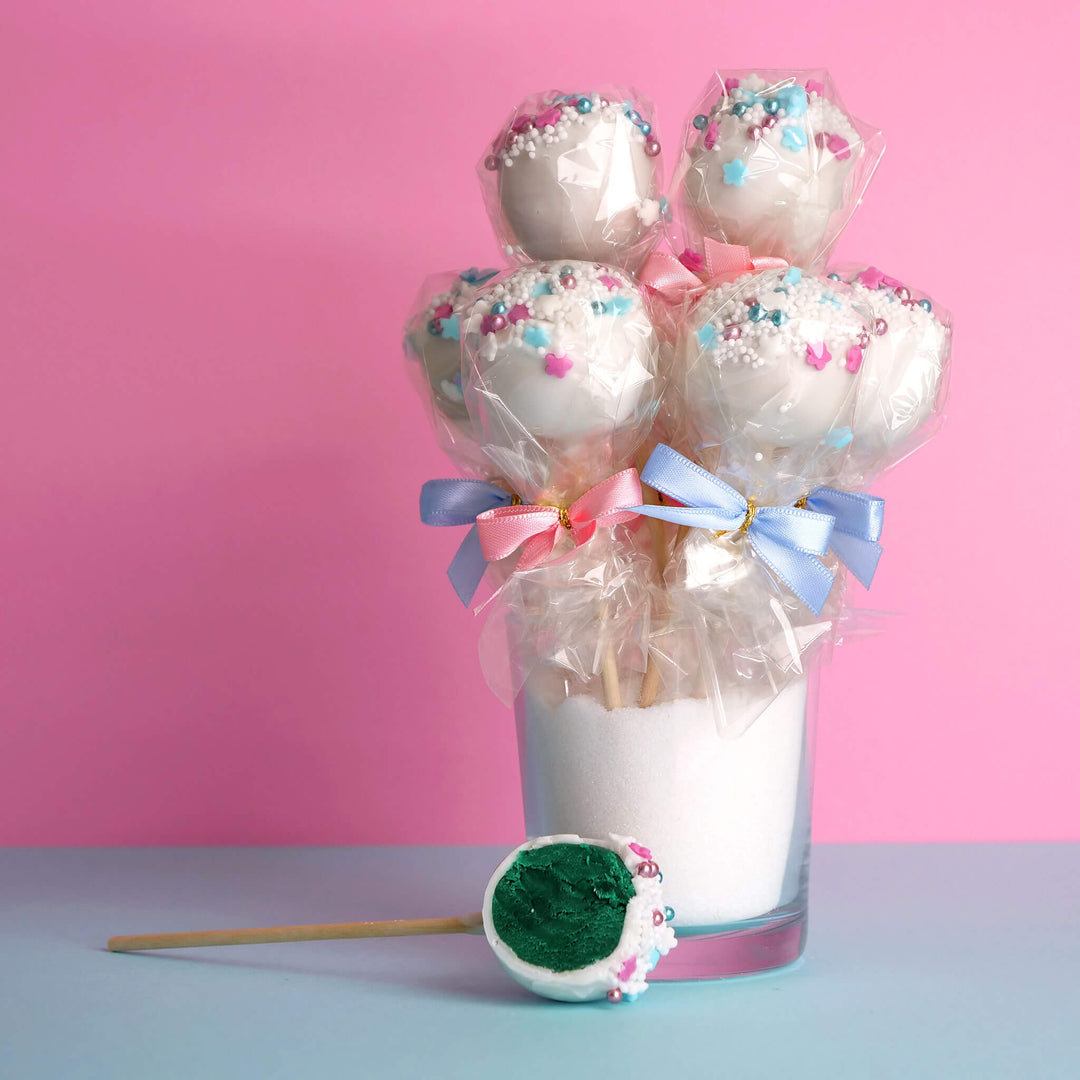 Cake-Pops Gender Reveal surprise - C'est un garçon ! (12 pièces)