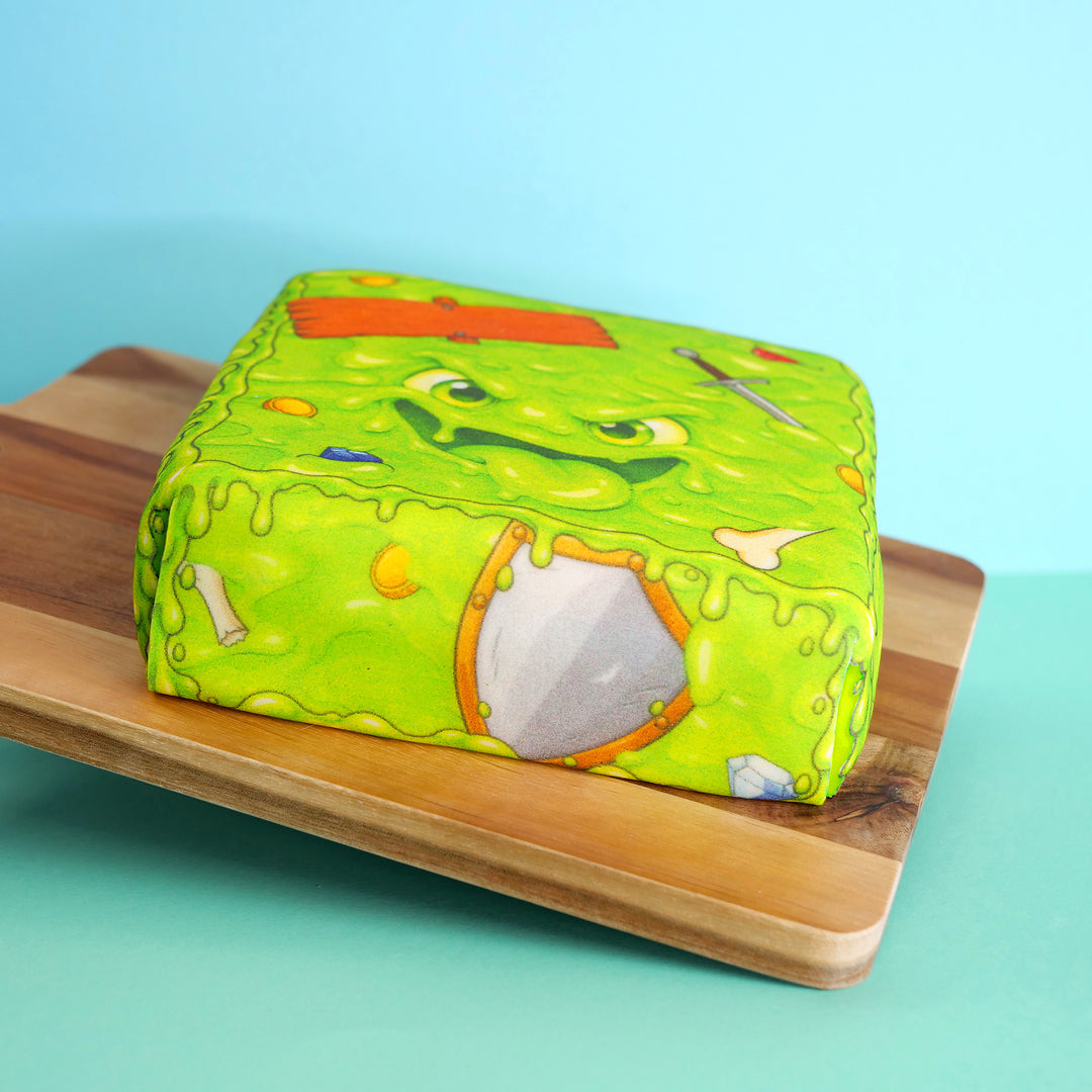 Gâteau monstre gélatineux carré