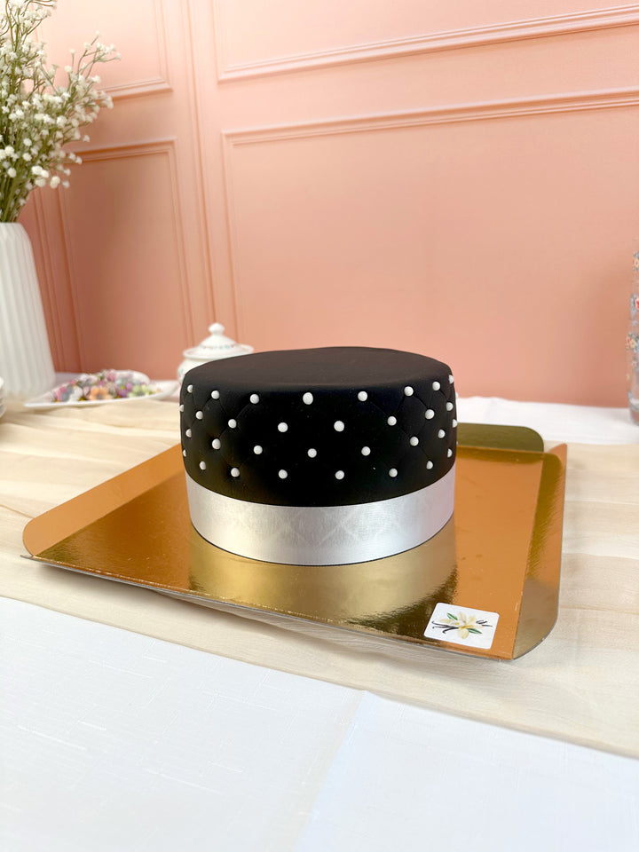 Gâteau Deluxe Noir - double hauteur 