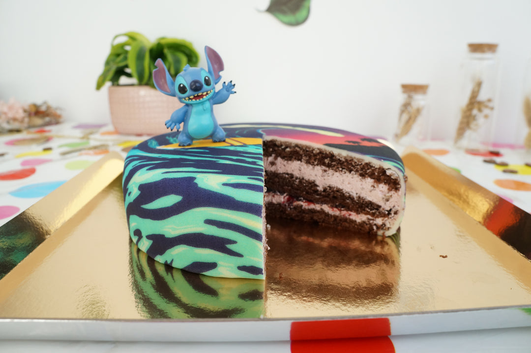 Stitch® sur gâteau surf