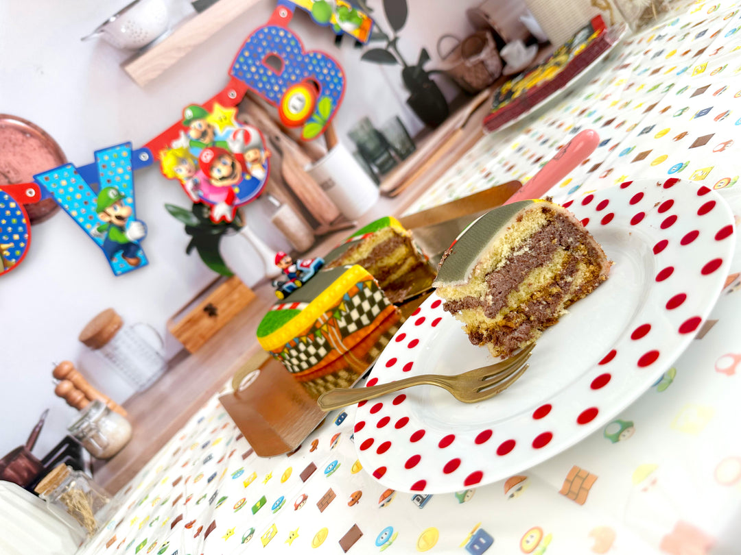 Mario Kart® sur gâteau Grand Prix