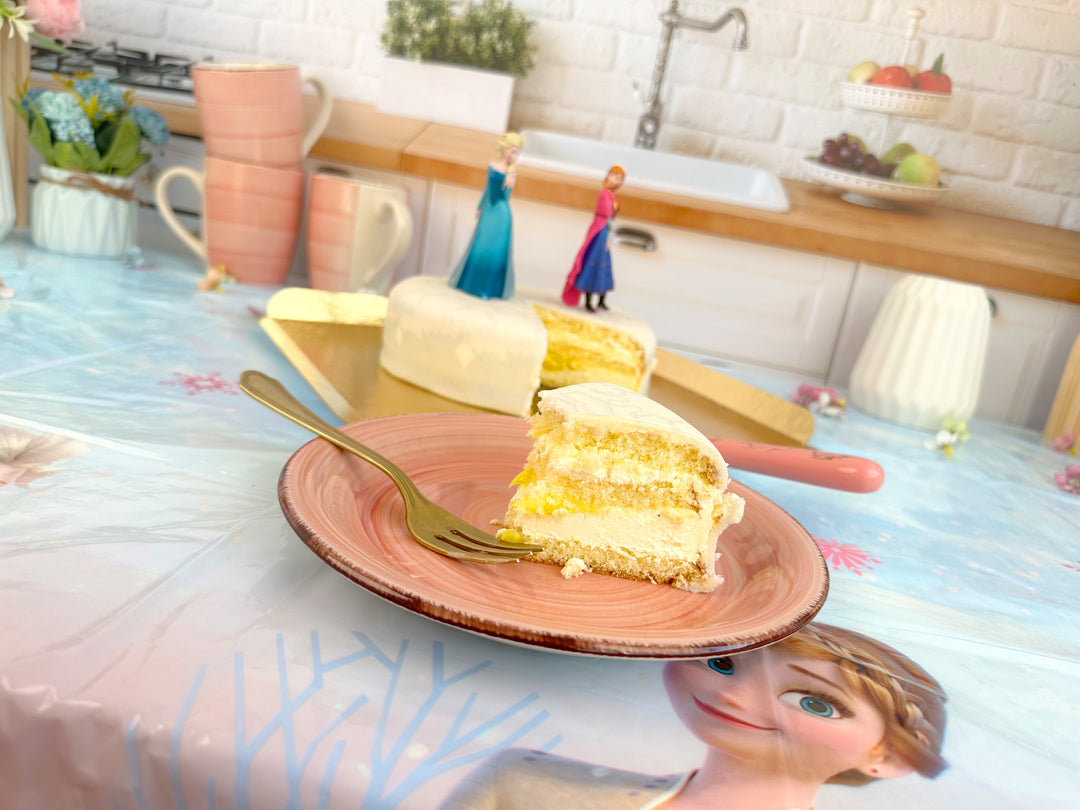 Gâteau figurines Anna & Elsa de la Reine des Neiges® 