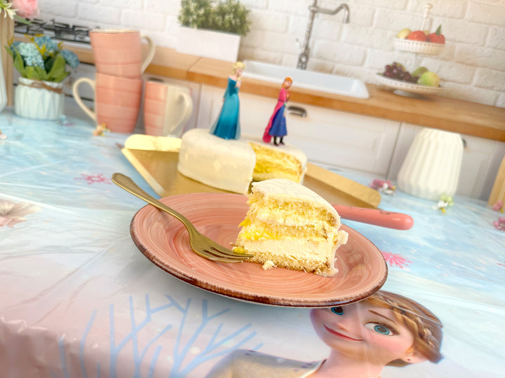 Gâteau figurines Anna & Elsa de la Reine des Neiges® 