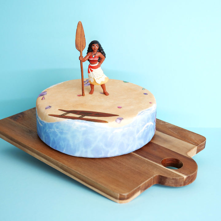 Vaiana® sur gâteau île