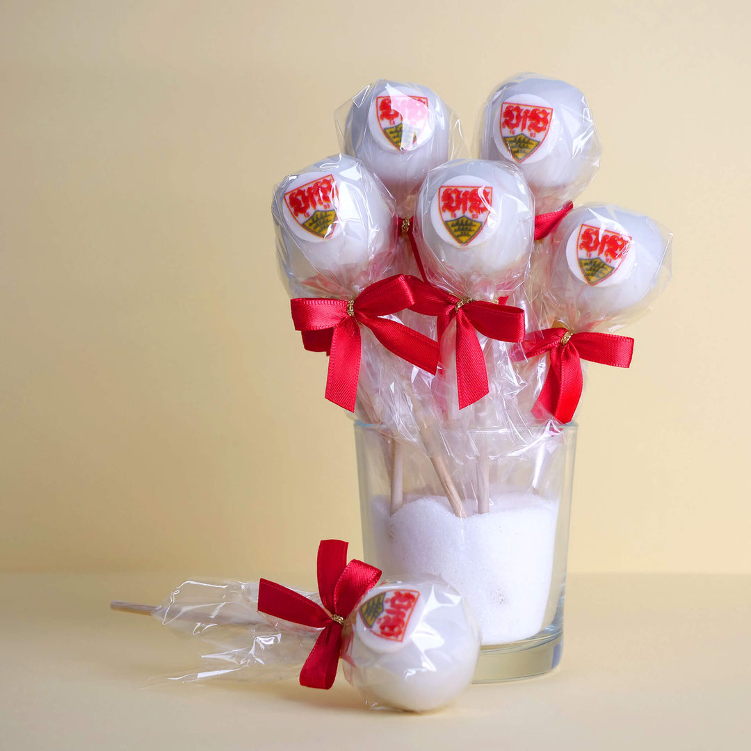 Cake-Pops VfB Stuttgart (12 pièces)