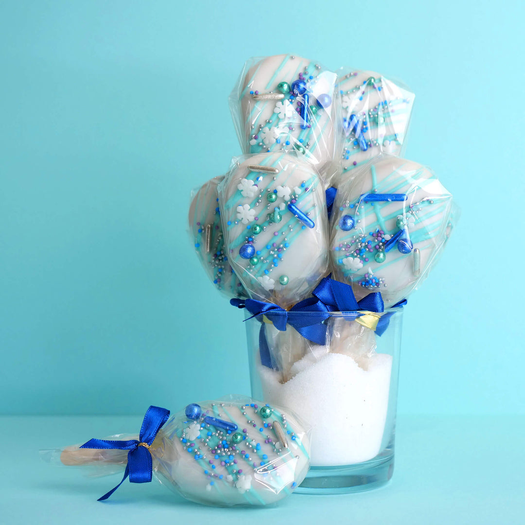 Cake-Pops Rêve enneigé (10 pièces)