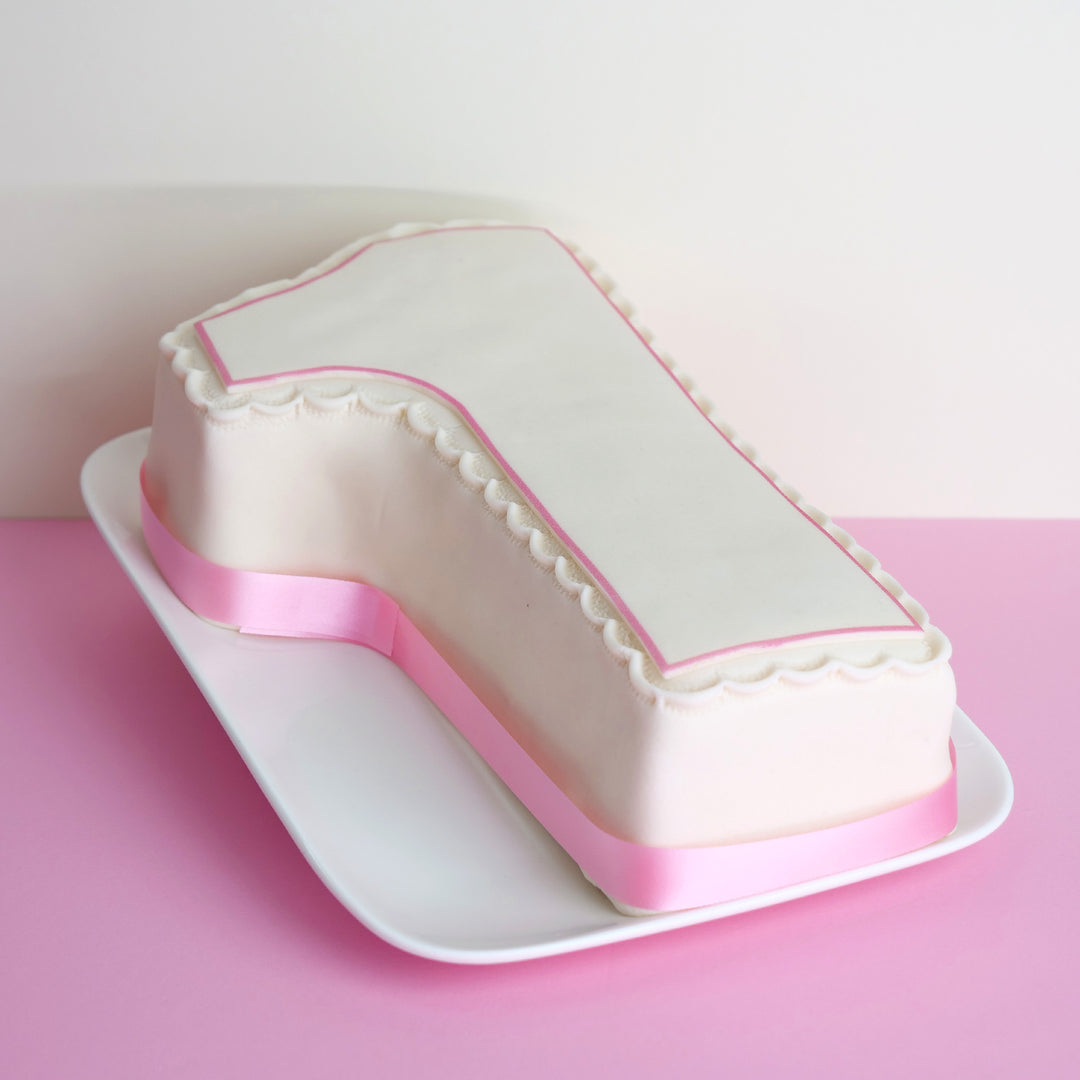 Gâteau-Chiffre en différentes couleurs