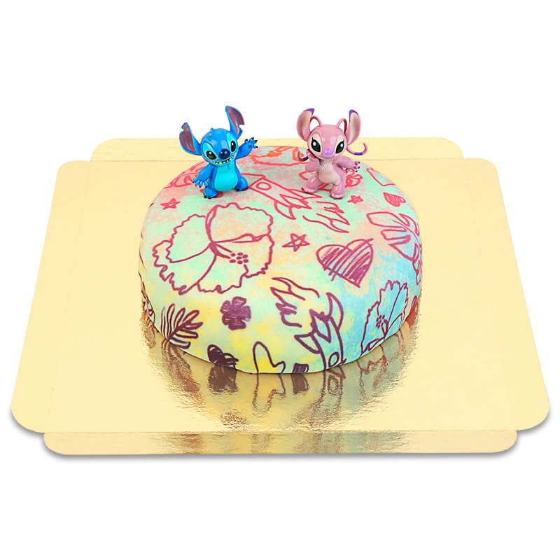 Angel & Stitch® sur gâteau