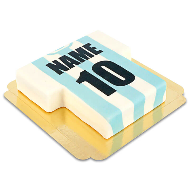 Gâteau Maillot de Football Argentine