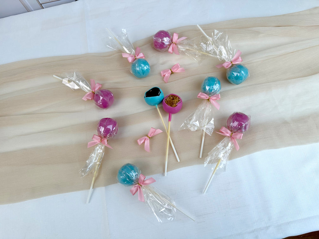 Cake-Pops Logo avec Enrobage chocolat (12 pièces)