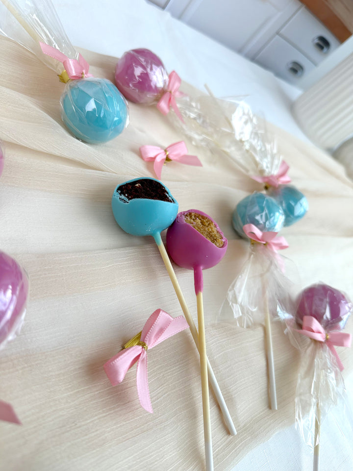 Cake-Pops Logo avec Enrobage chocolat (12 pièces)