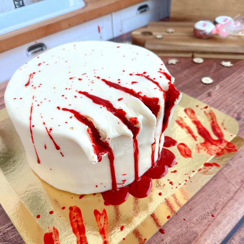 Édition limitée : gâteau sanglant d'Halloween