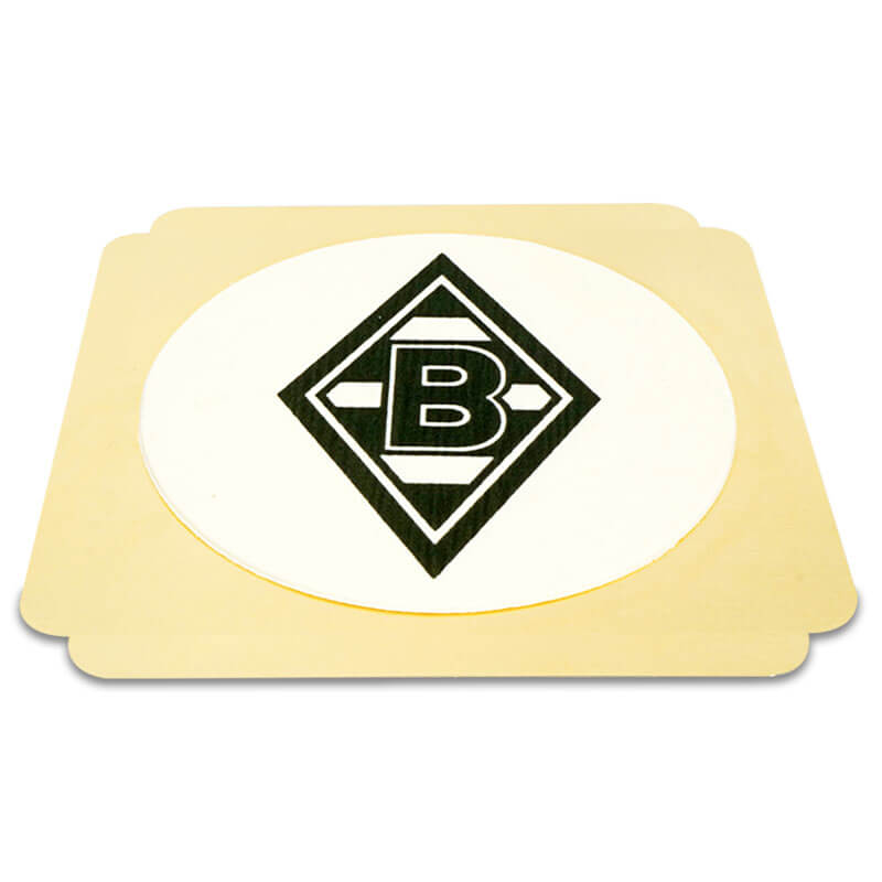 Feuille de pâte d'amande Borussia Mönchengladbach (22 cm) 
