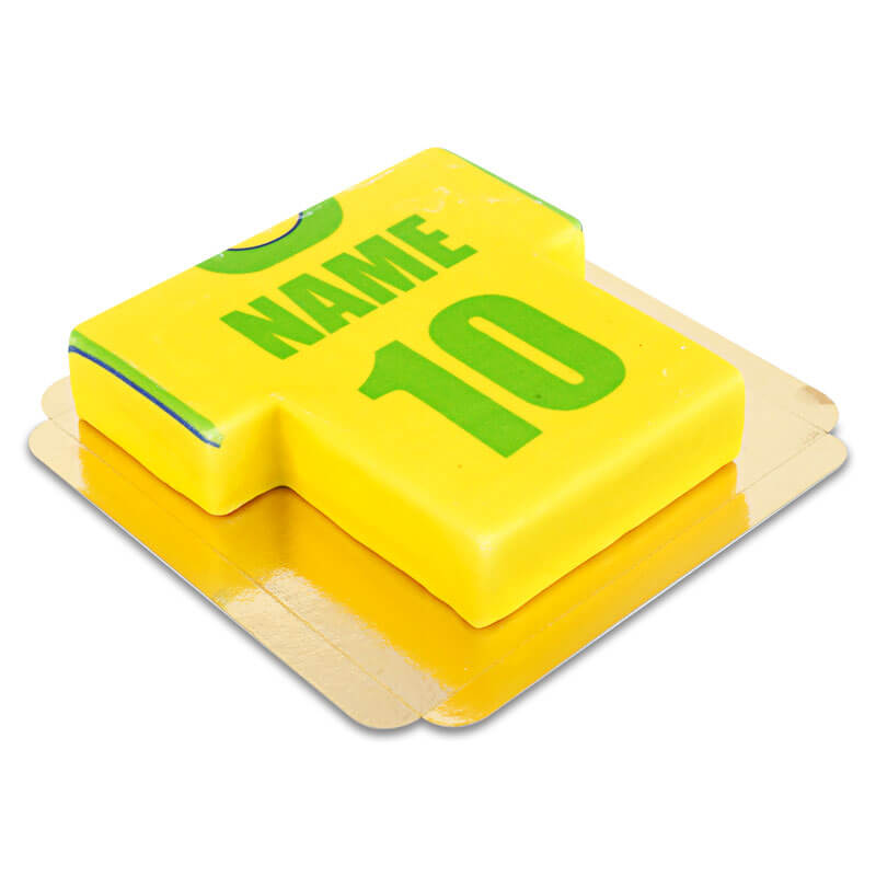 Gâteau Maillot de Football Brésil