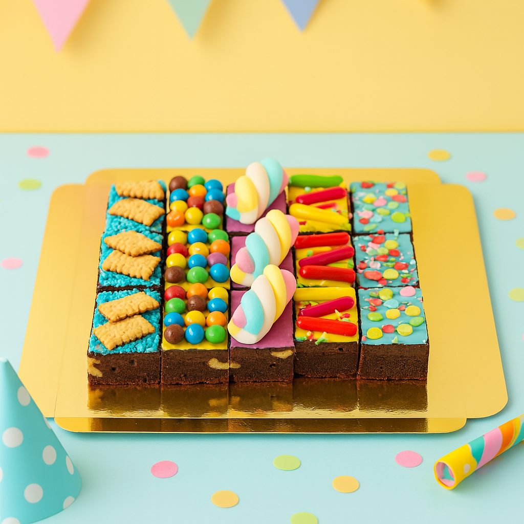 15 Brownies - Décors Mélangés 