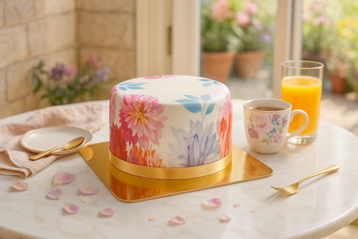 Gâteau à fleurs Deluxe