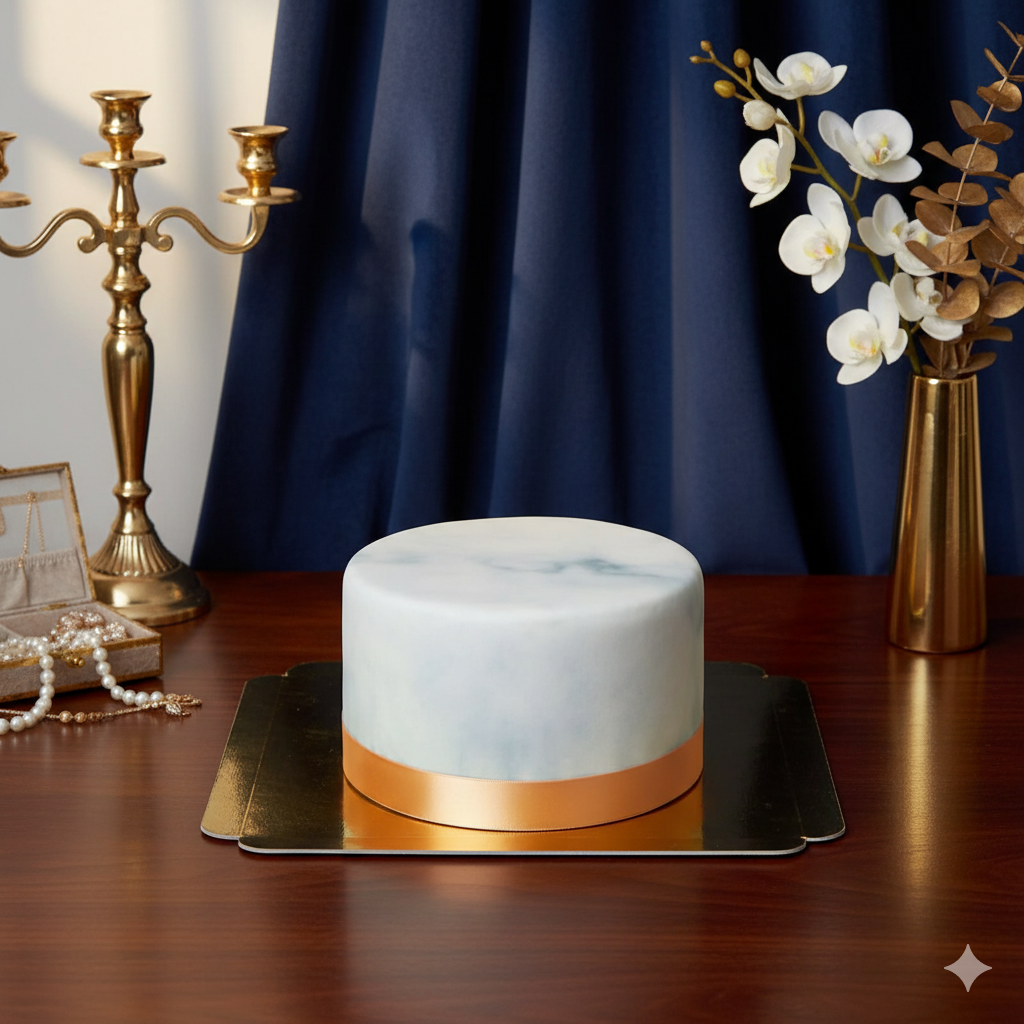 Gâteau Deluxe Marbre Simple 