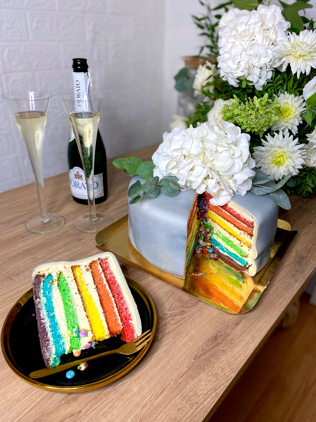 Gâteau Deluxe Marbre Simple 