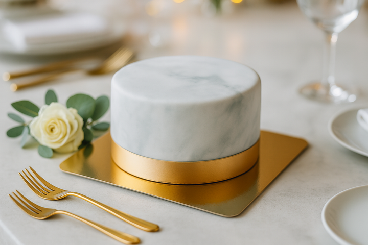 Gâteau Deluxe Marbre Simple 