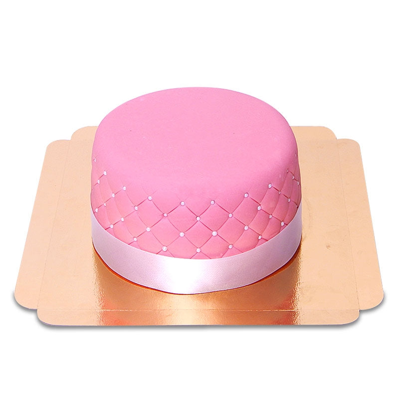 Gâteau Deluxe rose-double hauteur 