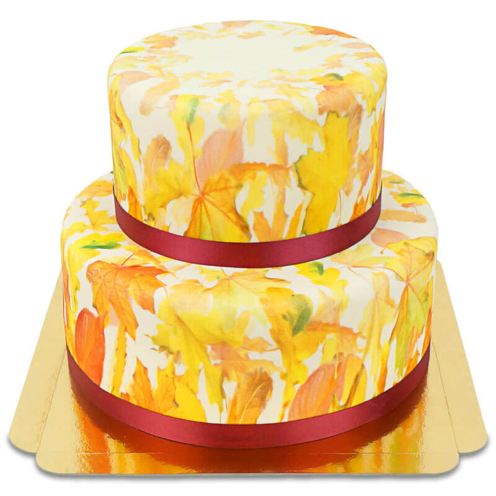 Gâteau Feuilles d&