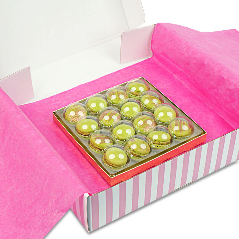 Macarons inspirés de Dubaï