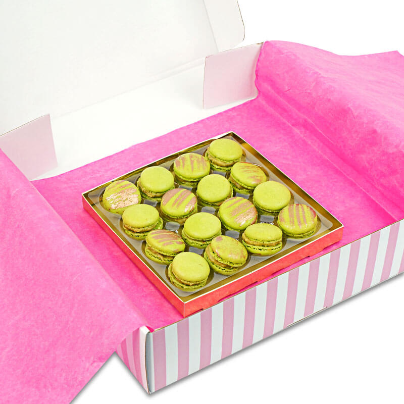 Macarons inspirés de Dubaï