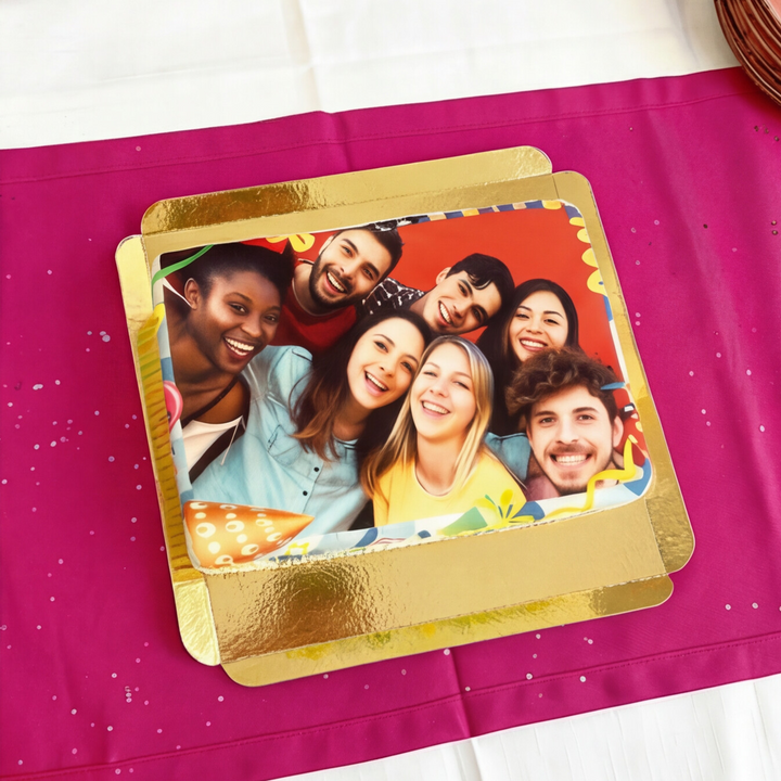 Gâteau photo Moyen - 25 x 17 cm