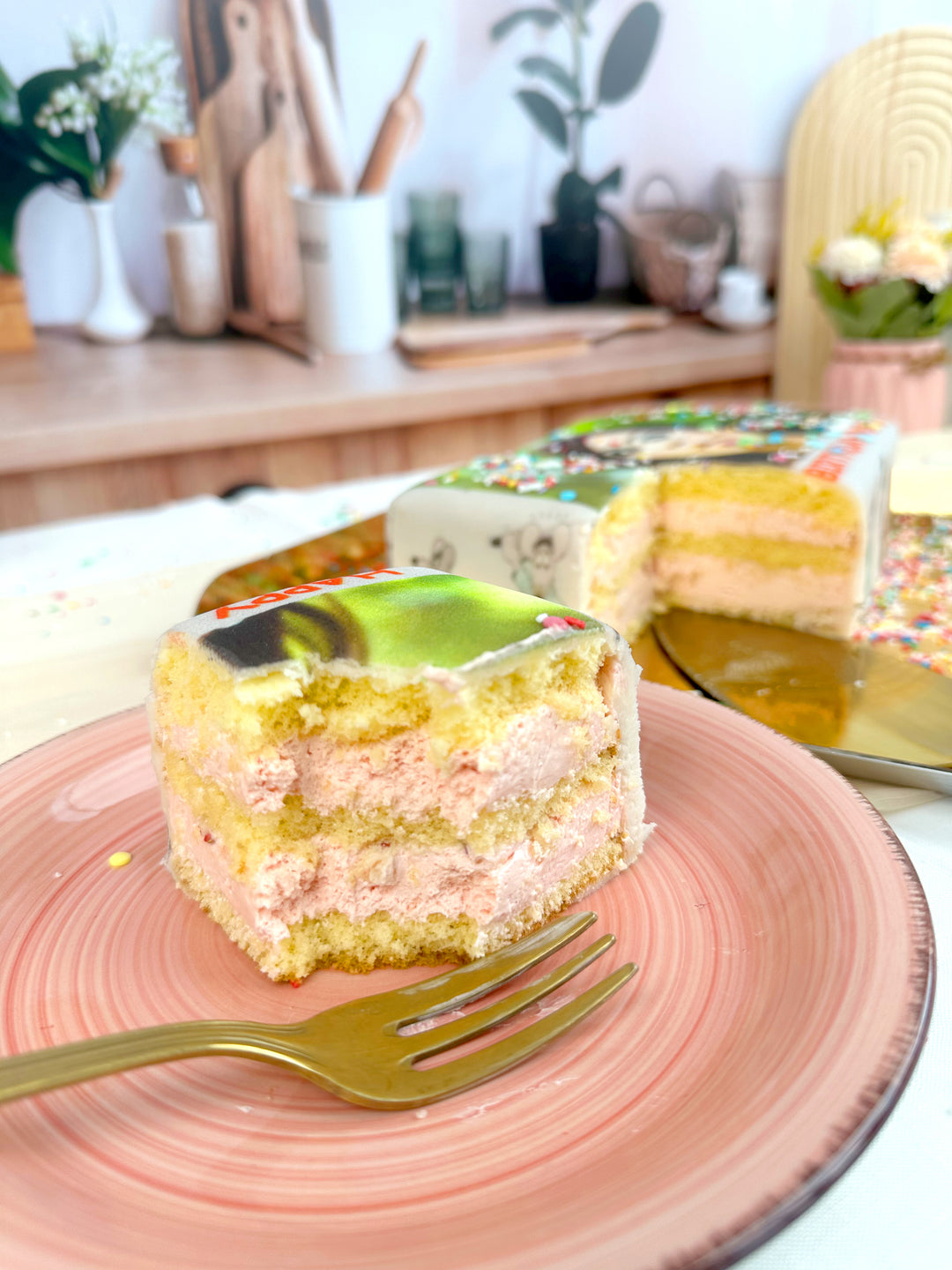 Gâteau photo Petit - 20 x 14 cm