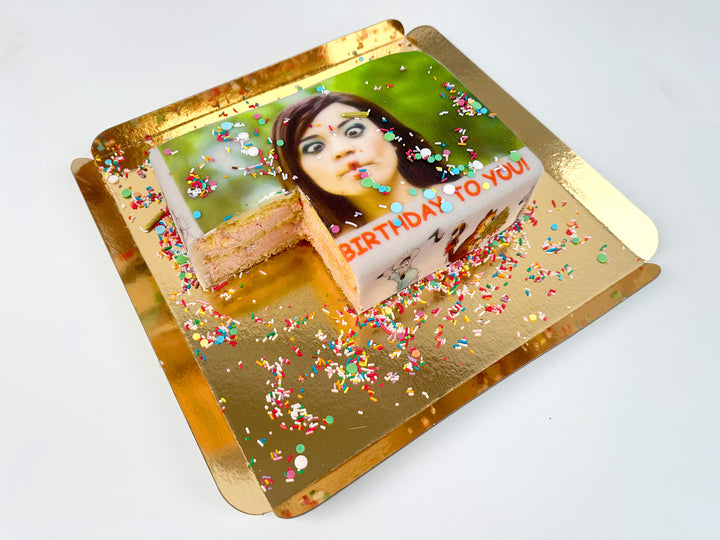 Gâteau photo Petit - 20 x 14 cm