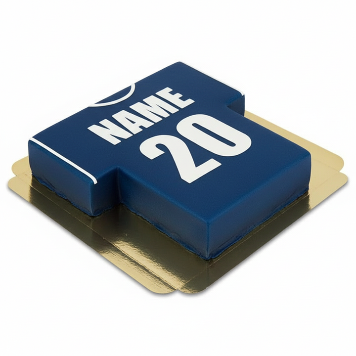 Gâteau Maillot de Football uni (plusieurs coloris)