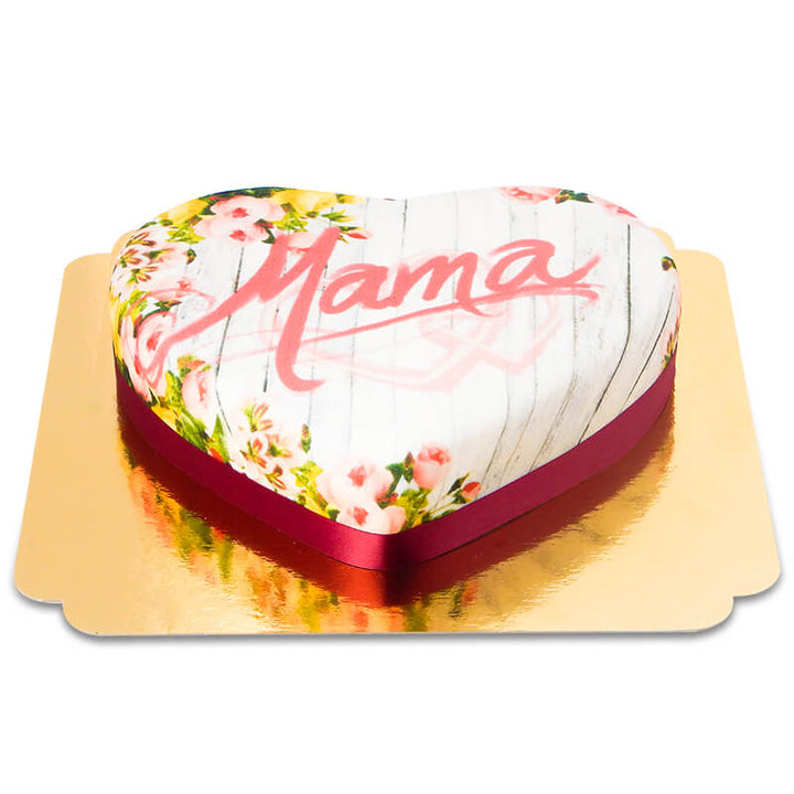 Gâteau Coeur Printanier pour les Mamans