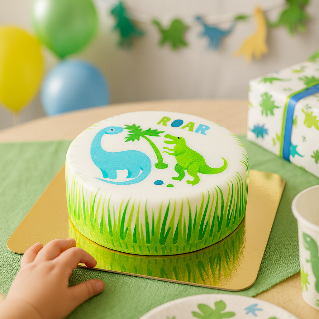 Gâteau Petits Dinosaures