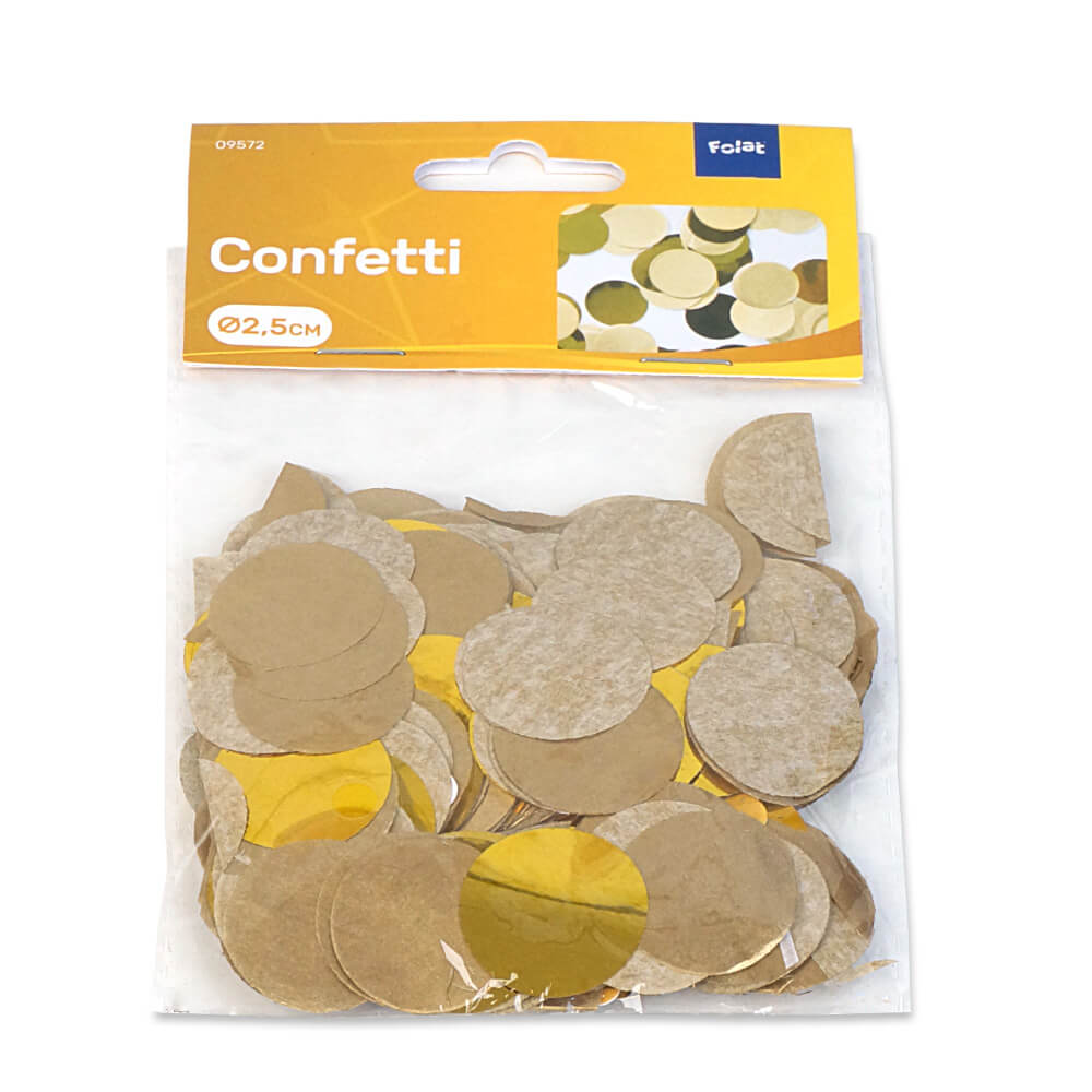 Confettis dorés