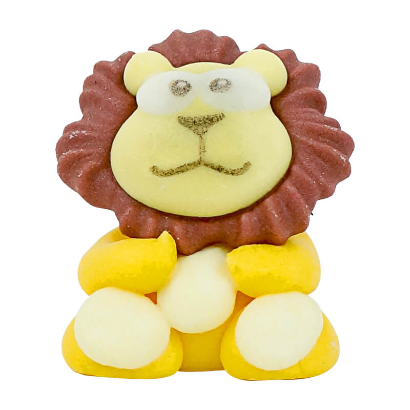 Lion en pâte à sucre