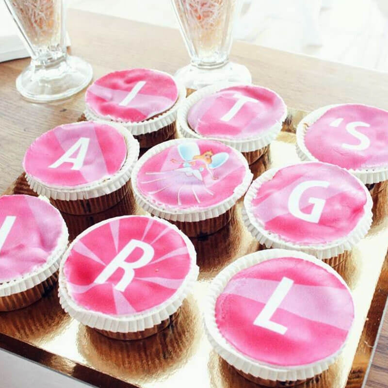 Cupcakes "It's a girl" 