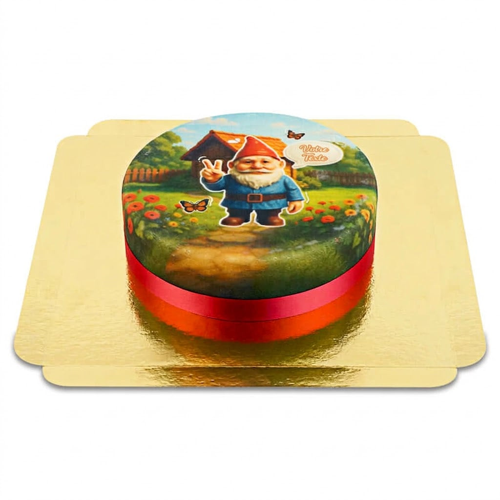 Gateau nain de jardin Peace