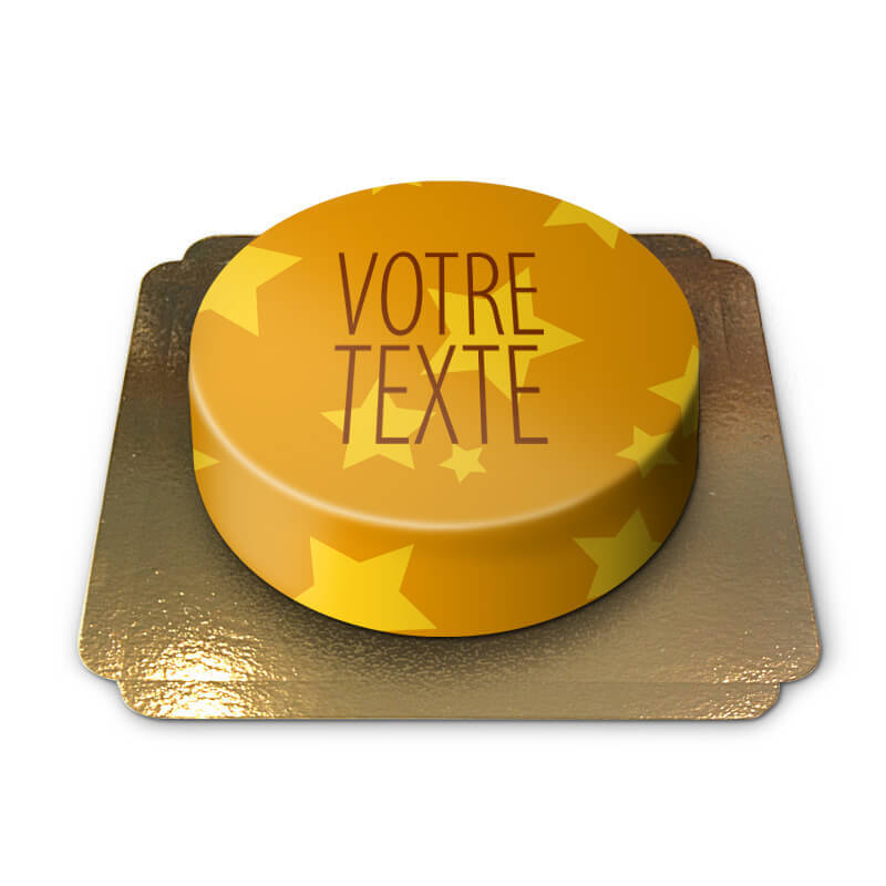 Gâteau étoiles