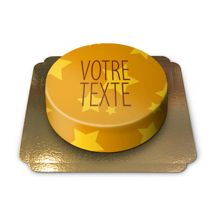 Gâteau étoiles