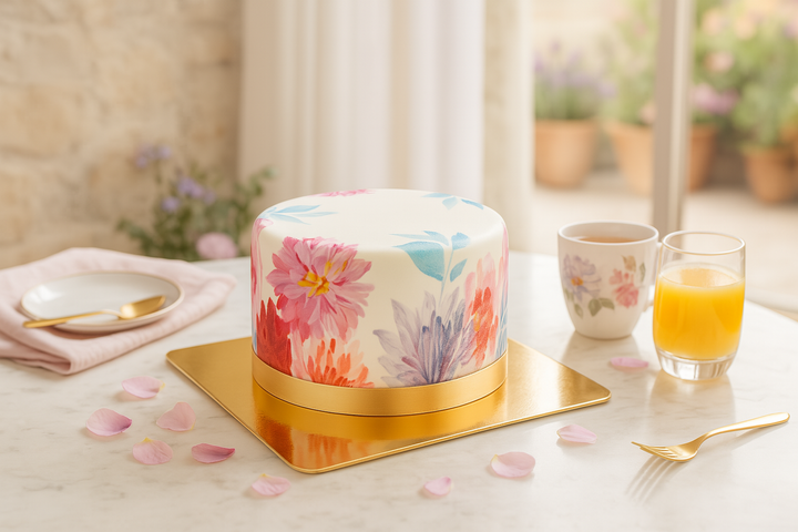 Gâteau à fleurs Deluxe