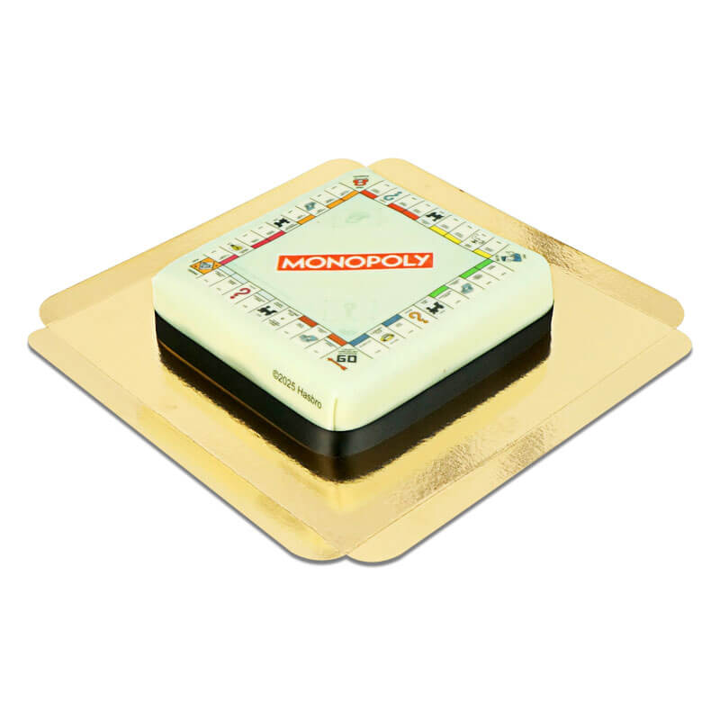 Gâteau plateau de jeu de Monopoly