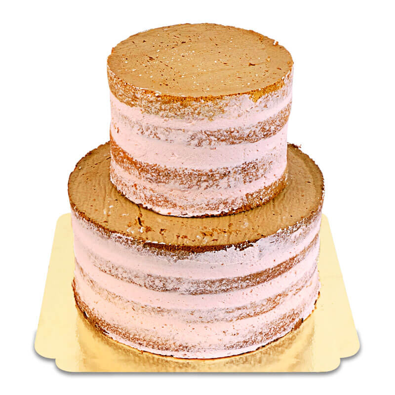 Naked Cake mariage Fraise