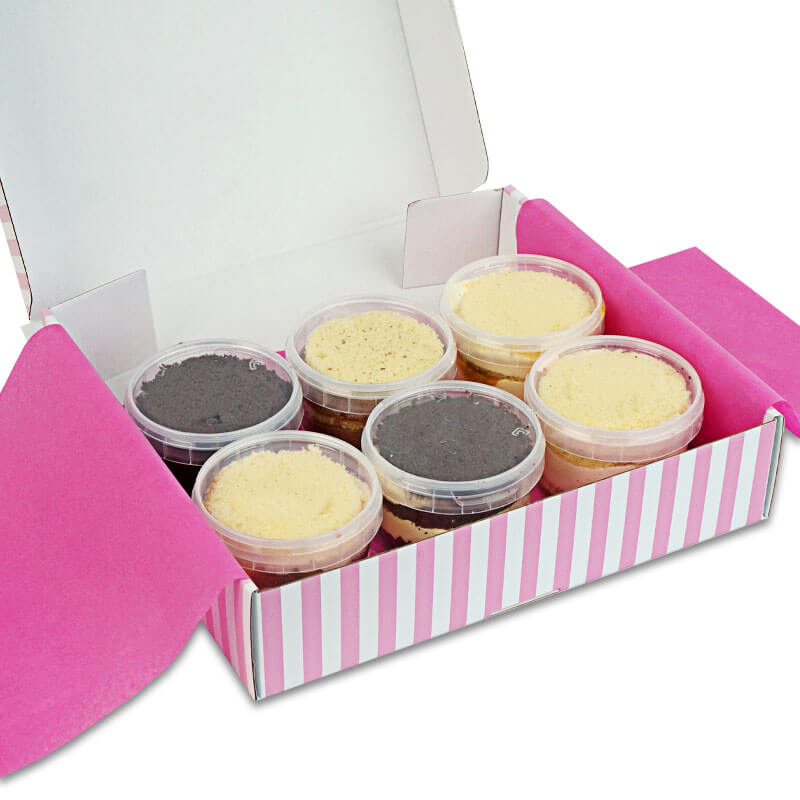 Échantillons - Naked Cake (6 pièces)